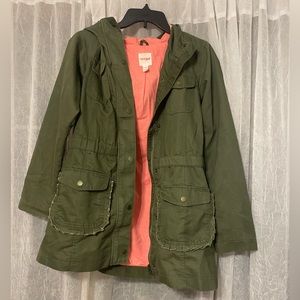 Cat & Jack Army Green Coat/Jacket